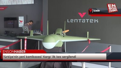 Türkiye'nin yeni kamikazesi 'Kargı' ilk kez sergilendi