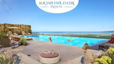 1 hafta fiyatına ömür boyu tatil Sur Yapı Tatil Evleri Antalya’da