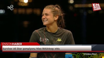 Survivor All Star şampiyonu Nisa Bölükbaşı oldu