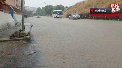 Tekirdağ temmuz sonunda kışı yaşıyor