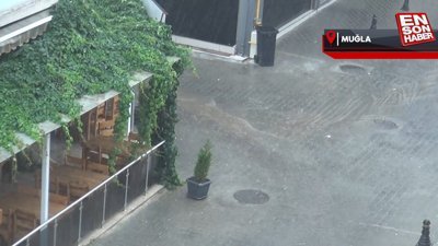Muğla’da yağmur sürprizi