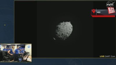 NASA'nın DART uzay aracı, Dimorphos asteroidine başarılı bir şekilde çarptı