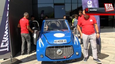 Manisa'da liselilerin ürettiği ödüllü elektrikli aracında seri üretim hedefi