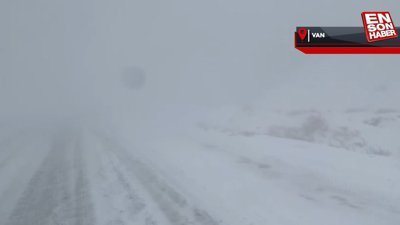 Van'da kar mesaisi başladı