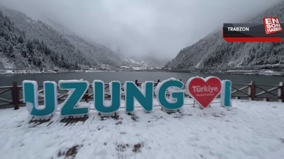 Uzungöl'den kar manzaraları