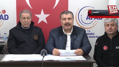 Bakan Koca: 5 bin 434 vatandaşımız hayatını kaybetti