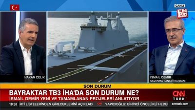 İsmail Demir: Bayraktar TB 3'ü bu yıl uçarken göreceğiz