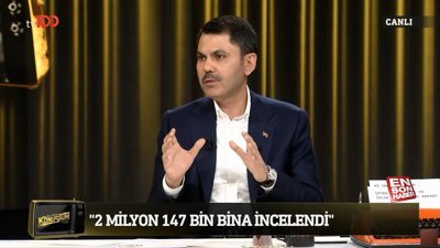Murat Kurum: Depremin bedeli yaklaşık 100 milyar dolar