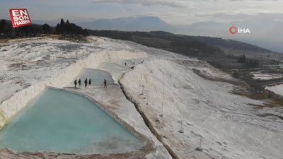 Pamukkale, bahar sezonunu açtı