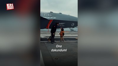 Selçuk Bayraktar paylaştı: Bir çocuğun gözünden TCG Anadolu