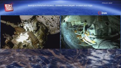 Rus kozmonotlar 7 saatlik uzay yürüyüşü gerçekleştirdi