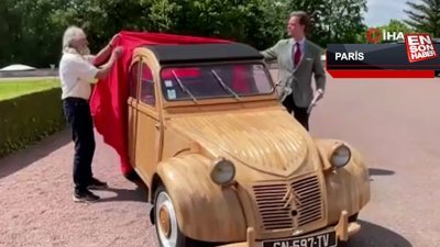 Fransa’da ahşap otomobil rekor fiyata satıldı