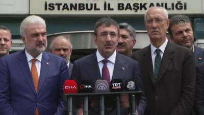 Cevdet Yılmaz AK Parti İstanbul Başkanlığı ziyaretinde konuştu