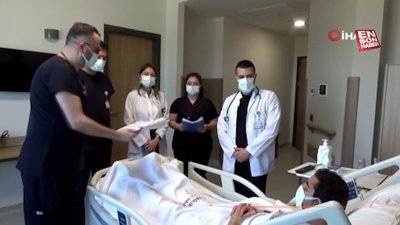 Bursa Şehir Hastanesi'nde iki hastaya böbrek nakli yapıldı