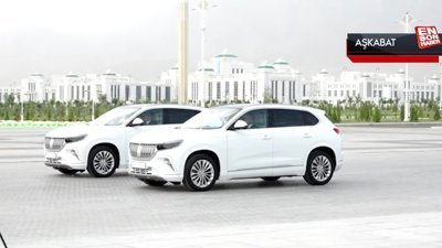Milli gurur kaynağı Togg araçları Türkmenistan'a teslim edildi