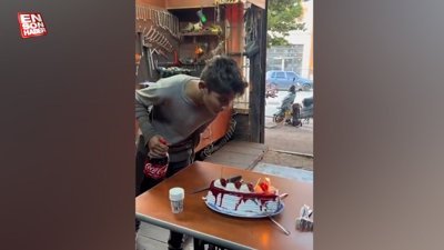 Ustalarından çırak kardeşimize duygulandıran sürpriz