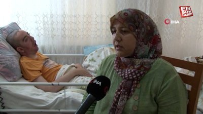 Antalya’da doktorların 6 ay ömür biçtiği genç, 10 yıldır yaşam savaşı veriyor