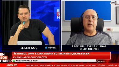 İklim Bilimci Prof. Dr. Levent Kurnaz artan sıcaklıklara karşı uyarılarda bulundu