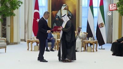 Türkiye ile BAE arasında 50 milyar dolarlık anlaşma imzalandı