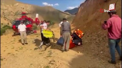 KOAH Hastasının imdadına ambulans helikopter yetişti