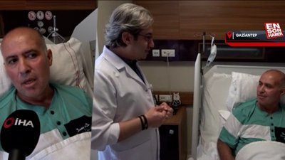 Şanlıurfa'dan gelen hasta Medical Point Gaziantep Hastanesi'nde sağlığına kavuştu