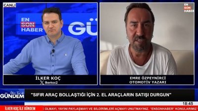 Emre Özpeynirci: Sıfır araç bollaştığı için ikinci elde durgunluk devam edecek