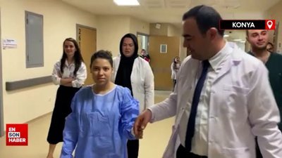 Konya'da 14 yaşındaki çocuğun kamburu ameliyatla düzeltildi