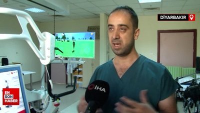 Diyarbakır’da yürüme güçlüğü çeken hastalar robotik cihazla şifa buluyor