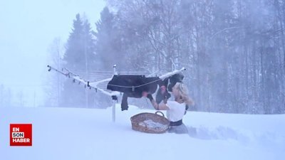 İskandinavya'da günlük çamaşır yıkama olayı