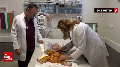 Doktorların dikkati beyin kanaması geçiren bebeği kurtardı