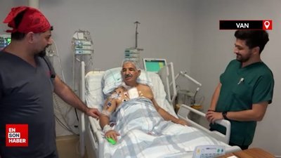 Van’da yaşlı adamın 4 damarına bypass yapıldı