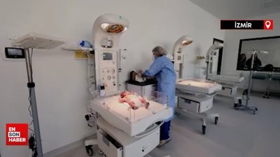 İzmir Şehir Hastanesinin ilk bebeği doğdu