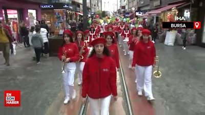 Bursa’da diyabete dikkat çekmek için yürüdüler