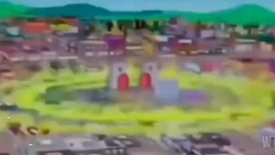 Simpsonlar’dan güneş fırtınası sahnesi