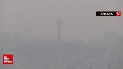 Ankara'da hava kirliliği orta seviyede
