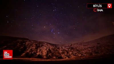 Beyaza bürünen Bitlis’in manzarası hayran bırakıyor