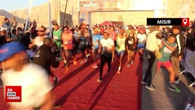 Mısır'da 31. Luksor Maratonu düzenleniyor