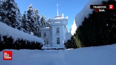 Trabzon'da kar hayatı olumsuz etkiliyor