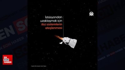 Alper Gezeravcı'nın dünyaya dönüş yolculuğu