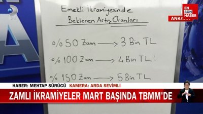 Zamlı ikramiyeler mart ayında Meclis'te