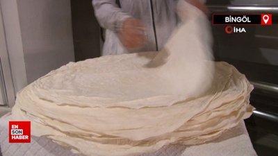 Bingöl’de devlet desteğiyle kurdular, günde 350 kilo yufka üretiyorlar