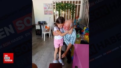 Dededen, torununa duygulandıran hediye