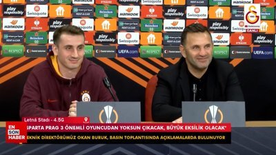 Basın toplantısında karnı acıkan Okan Buruk’un tepkisi