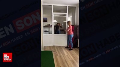 İçeride kalan kadına acımasız şaka
