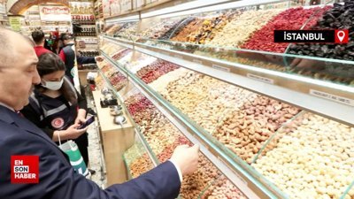 Ramazan Bayramı öncesi Mısır Çarşısı'nda fahiş fiyat denetimi