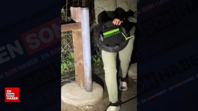 Kaybolan robot süpürge ormanlık alanda bulundu