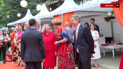 Hollanda’nın Ankara Büyükelçiliği, ‘Kral Günü’ resepsiyonu düzenledi
