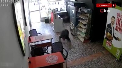 F-16 sesinden korkan esnaf emekleyerek kaçmaya çalıştı