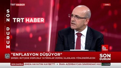Mehmet Şimşek, enflasyonun düşüş formülünü verdi