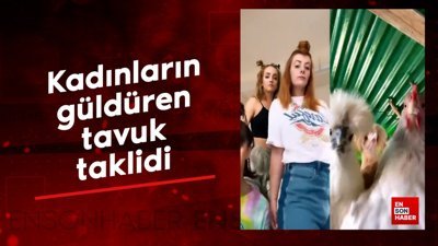 Kadınların güldüren tavuk taklidi - Part 2